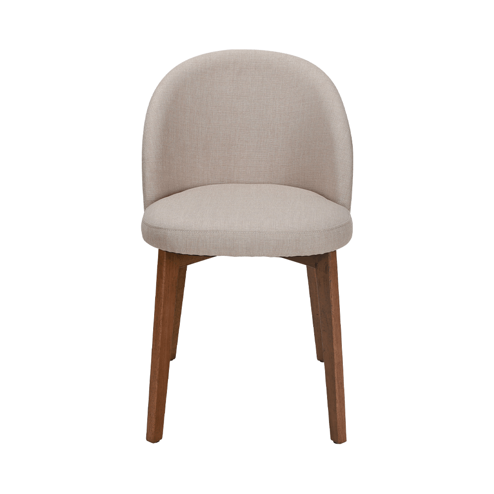 팔이없는 단단한 나무 식당 의자