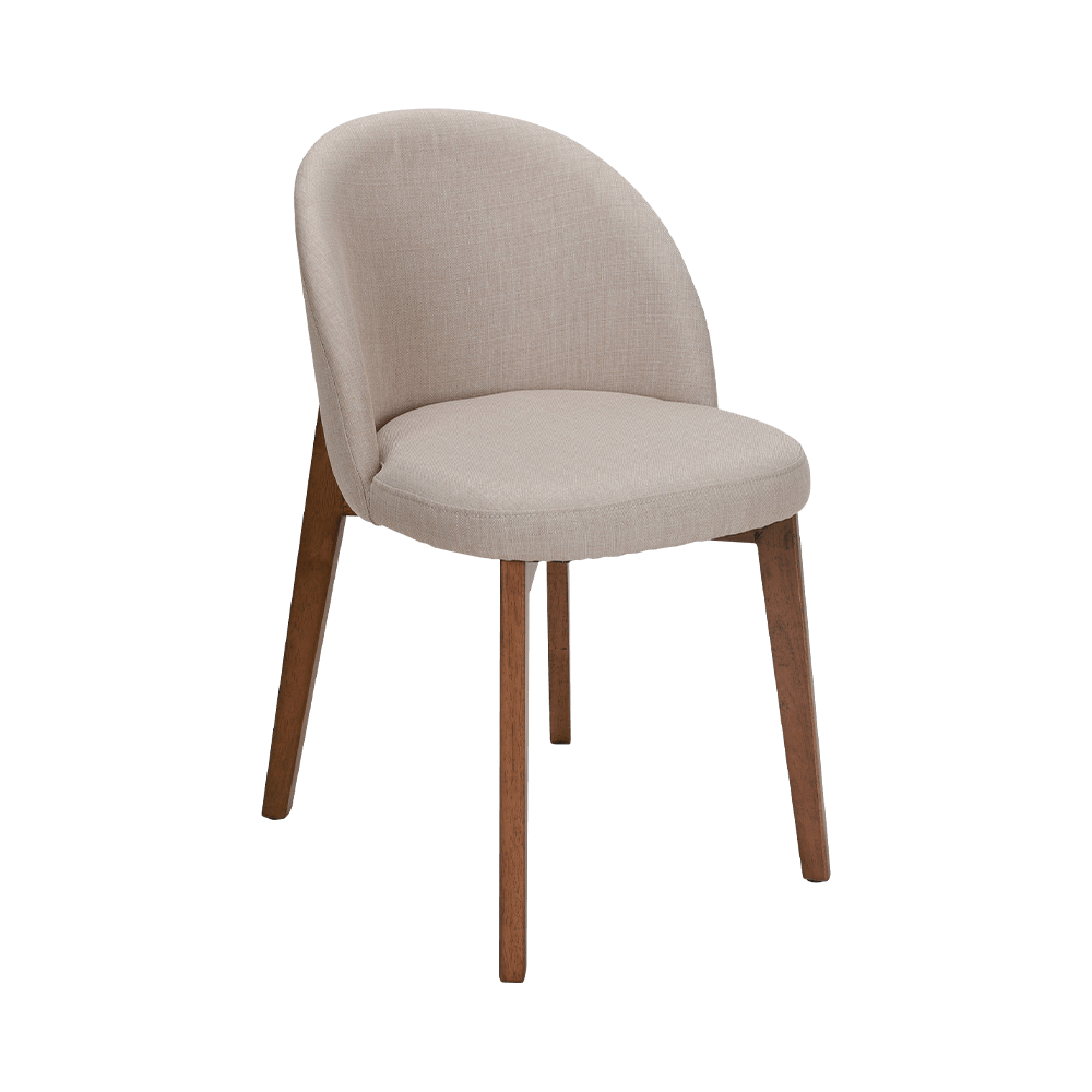 팔이없는 단단한 나무 식당 의자