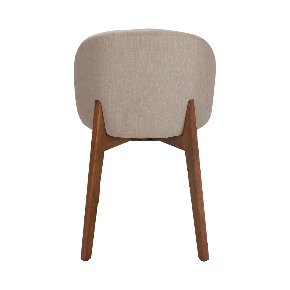 팔이없는 단단한 나무 식당 의자