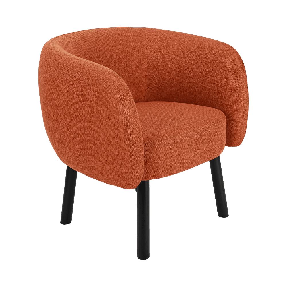 직물 단단한 나무 식당 의자