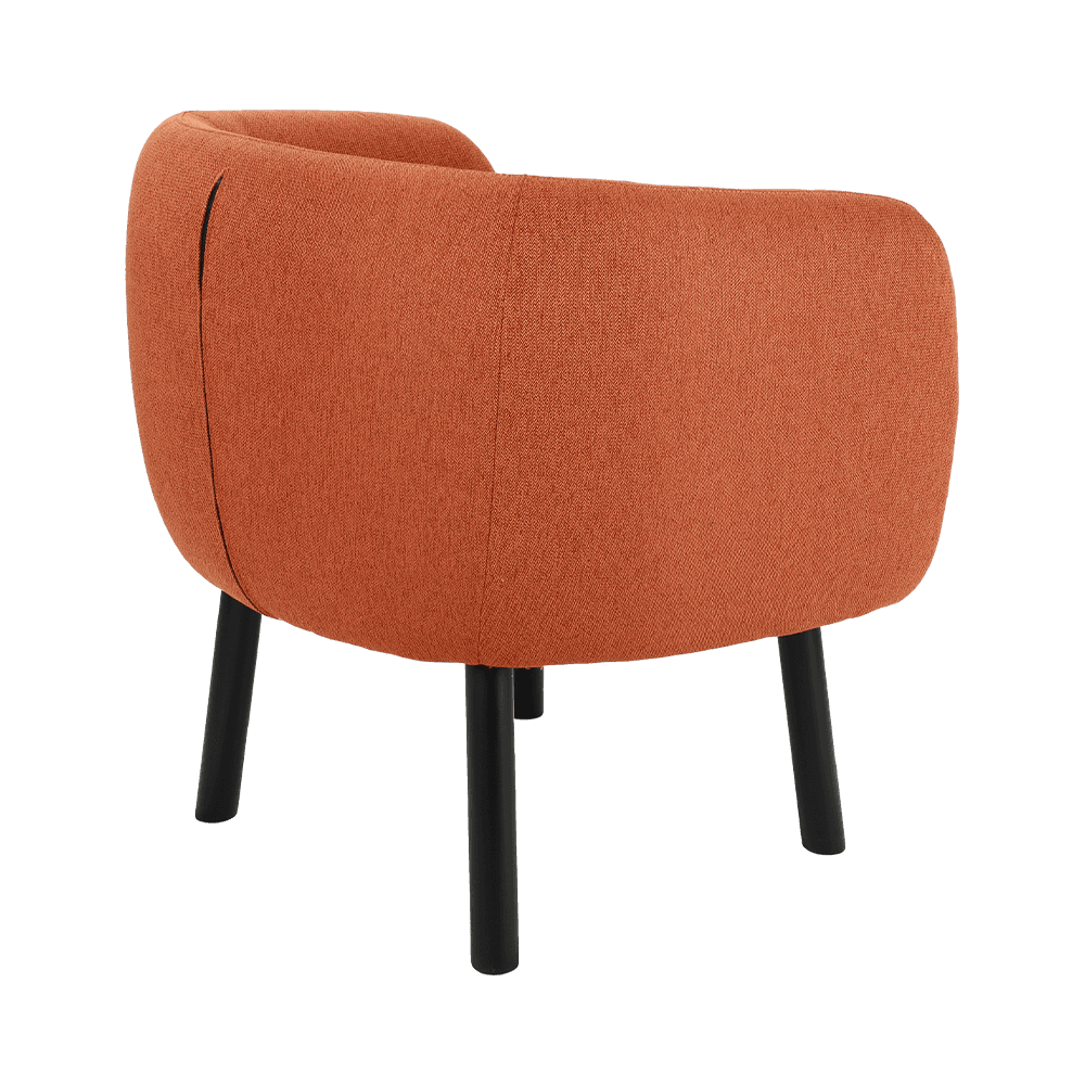 직물 단단한 나무 식당 의자